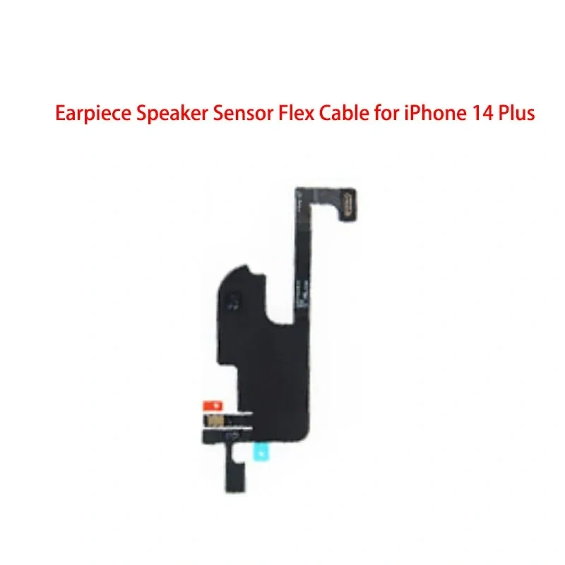 Original Earpiece Ear Speaker For iPhone 14 Pro Max Plus Sound Receiver Earphone Front Light Sensor Flex Cable