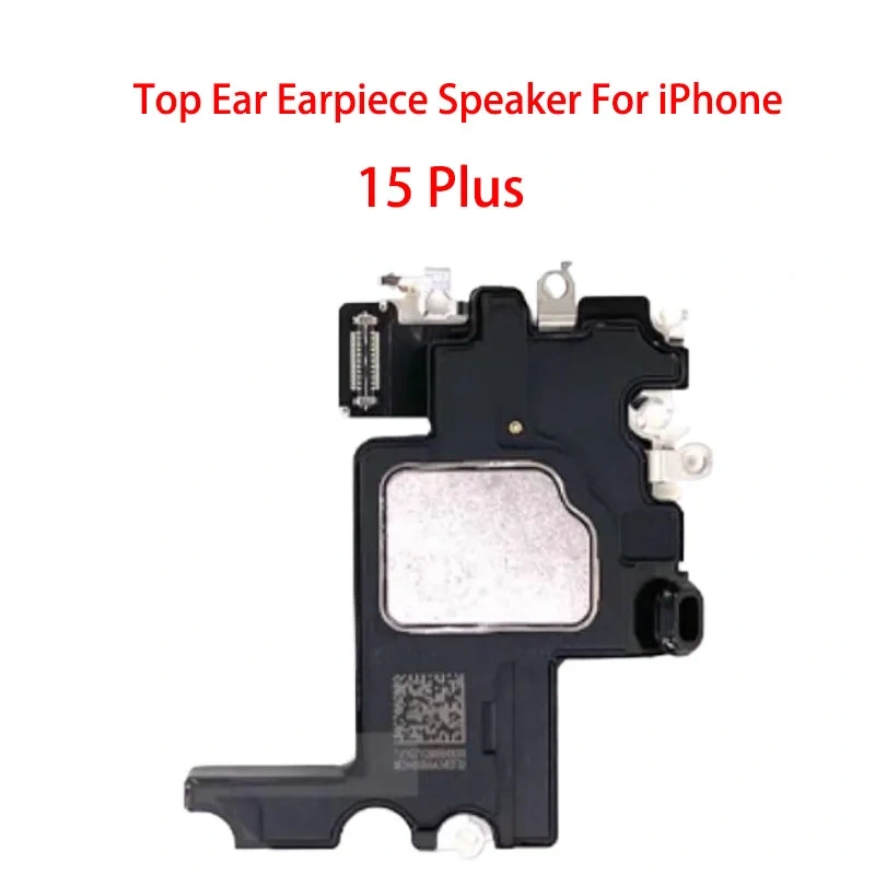10PCS For iPhone 15 Pro Max Plus Ear Speaker Headphone Sound Receiver Flex Cable Front Top Ear Earpiece Flex