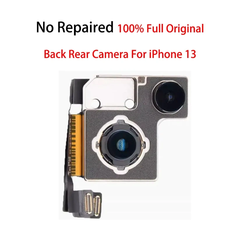 No Repaired Full Original Test Back Rear Main Camera Flash Module Sensor Flex Cable For iPhone 13 Mini Pro Max