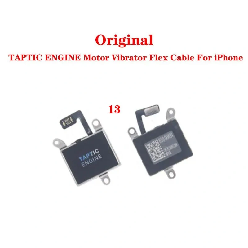 Original TAPTIC ENGINE Motor Vibrator Flex Cable For iPhone 13 Pro Max Mini Repair Replacement Parts