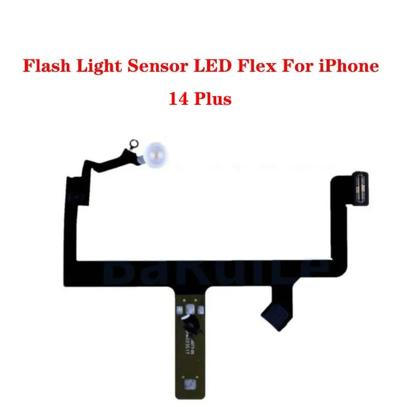 LED Flash Light FPC Sensor Flex Cable Repair Parts For iPhone 14 Plus Pro Max