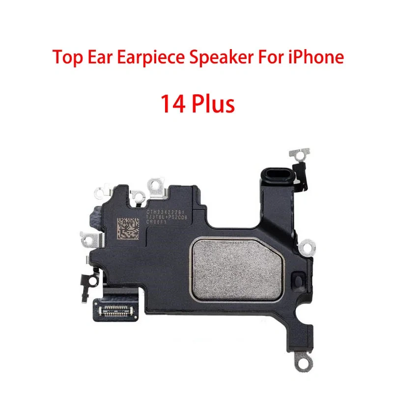 Original Front Top Ear Earpiece Flex For iPhone 14 Pro Max Plus Ear Speaker Headphone Sound Receiver Flex Cable