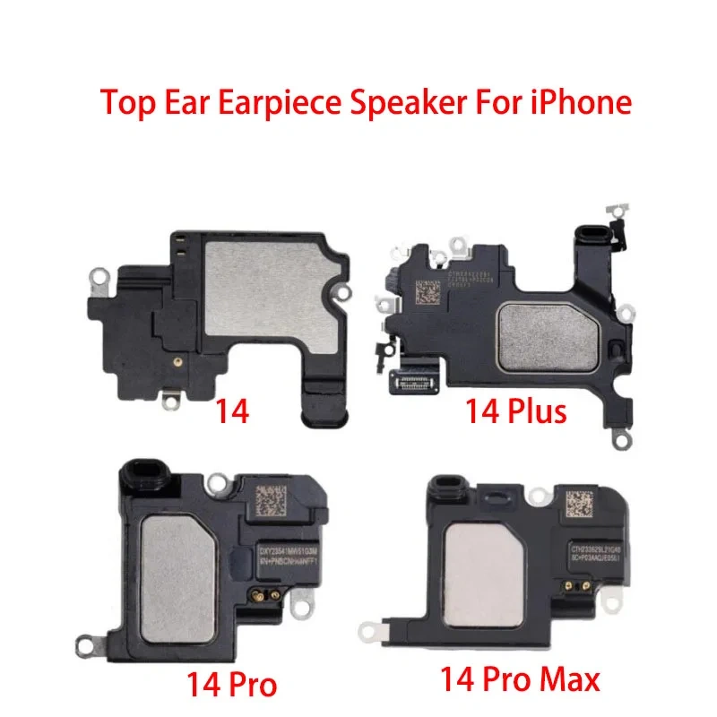 Original Front Top Ear Earpiece Flex For iPhone 14 Pro Max Plus Ear Speaker Headphone Sound Receiver Flex Cable