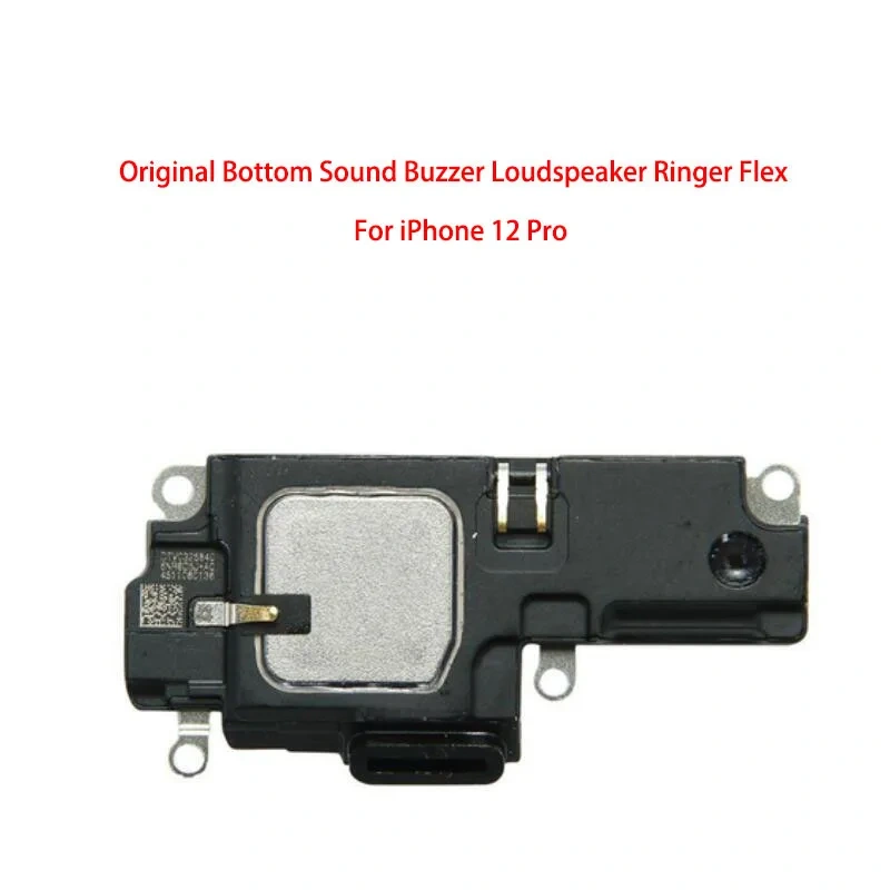 Original Inner Ringer Bottom Buzzer Loud Speaker For iPhone 12 Pro Max Mini Replacement Parts