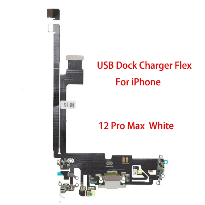 USB Charger Port Connector Dock Charging Flex Cable For iPhone 12 /12 Pro/12 Pro Max Mini Replacement
