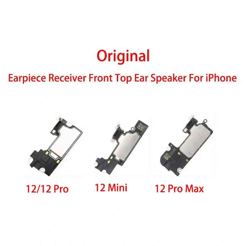 Original Front Earpiece For iPhone 12 Mini Pro Max EarPhone Ear Speaker Replacement Receiver Parts
