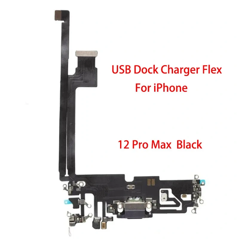 USB Charger Port Connector Dock Charging Flex Cable For iPhone 12 /12 Pro/12 Pro Max Mini Replacement