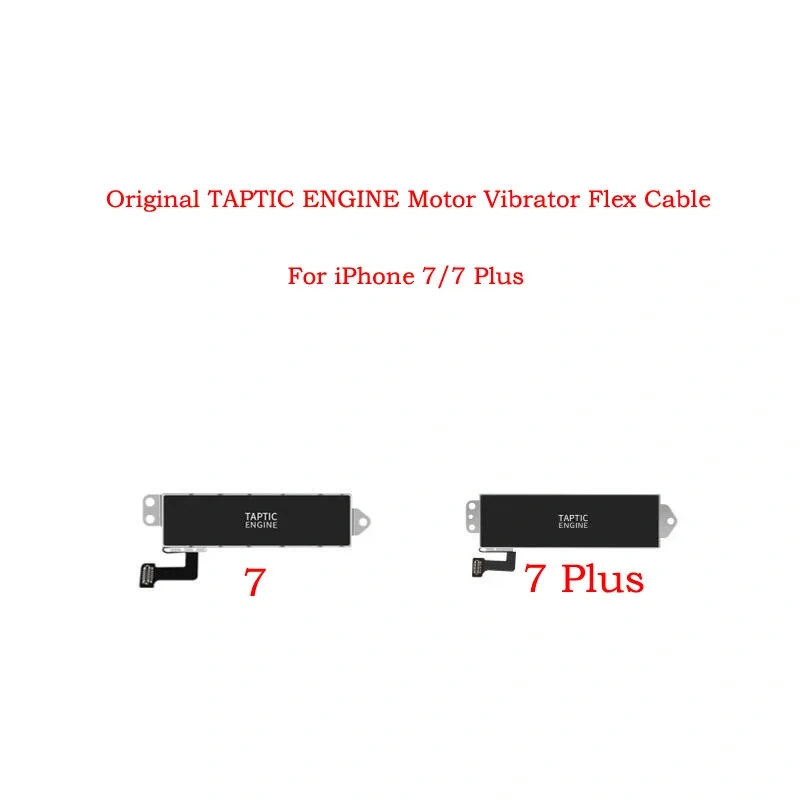 10PCS Original TAPTIC ENGINE Motor Vibrator Flex Cable For iPhone 7 Plus Repair Replacement Parts