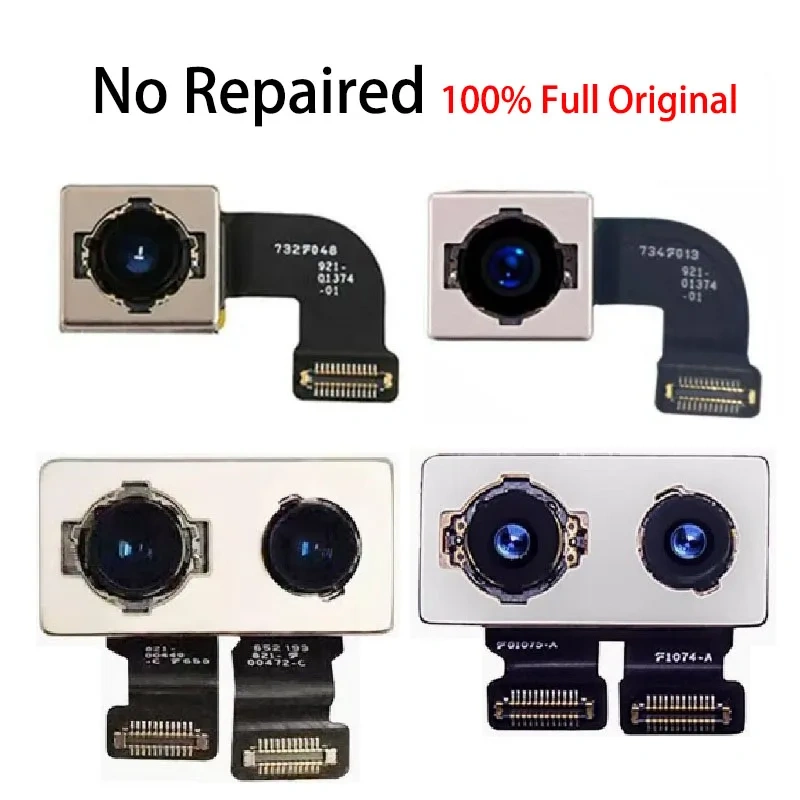 No Repaired Full Original Test Back Rear Main Camera Flash Module Sensor Flex Cable For iPhone 8 Plus