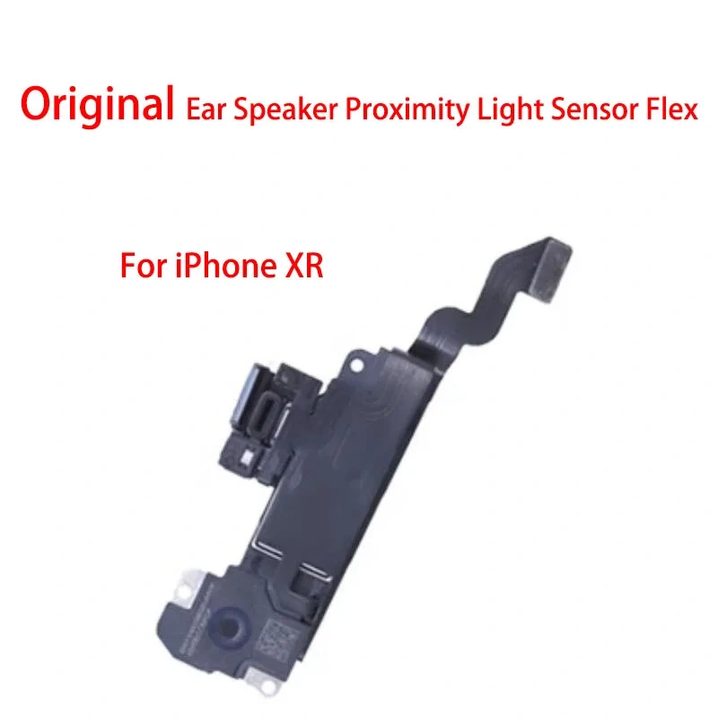Original For iPhone X XR XS Max Ear Earpiece Proximity Light Sensor Sound Earphone Speaker Flex Cable Assembly