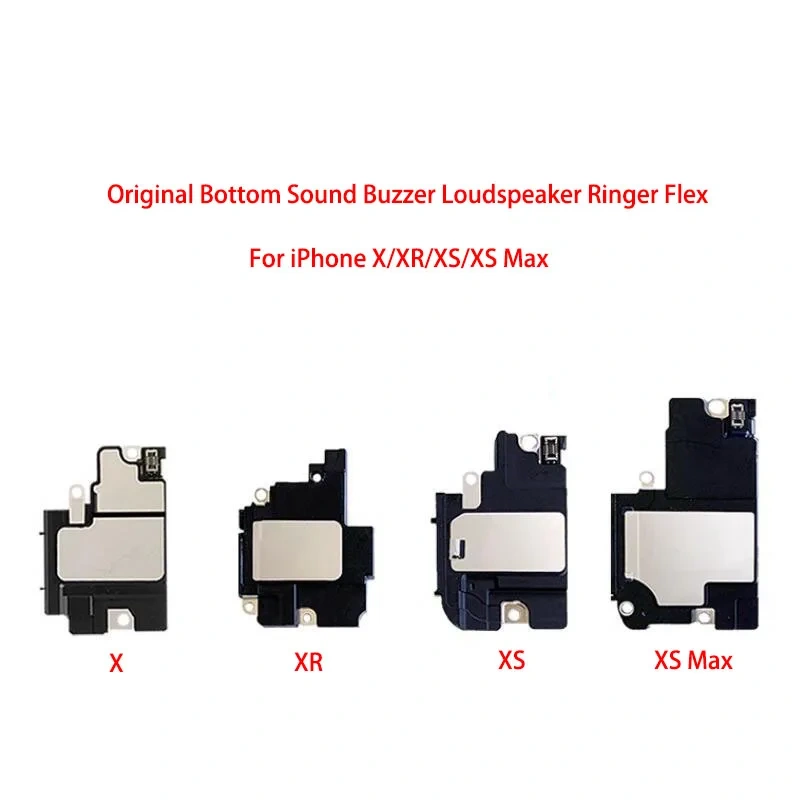 Original Bottom LoudSpeaker Ringer Buzzer Ringtone For iPhone X XR XS Max