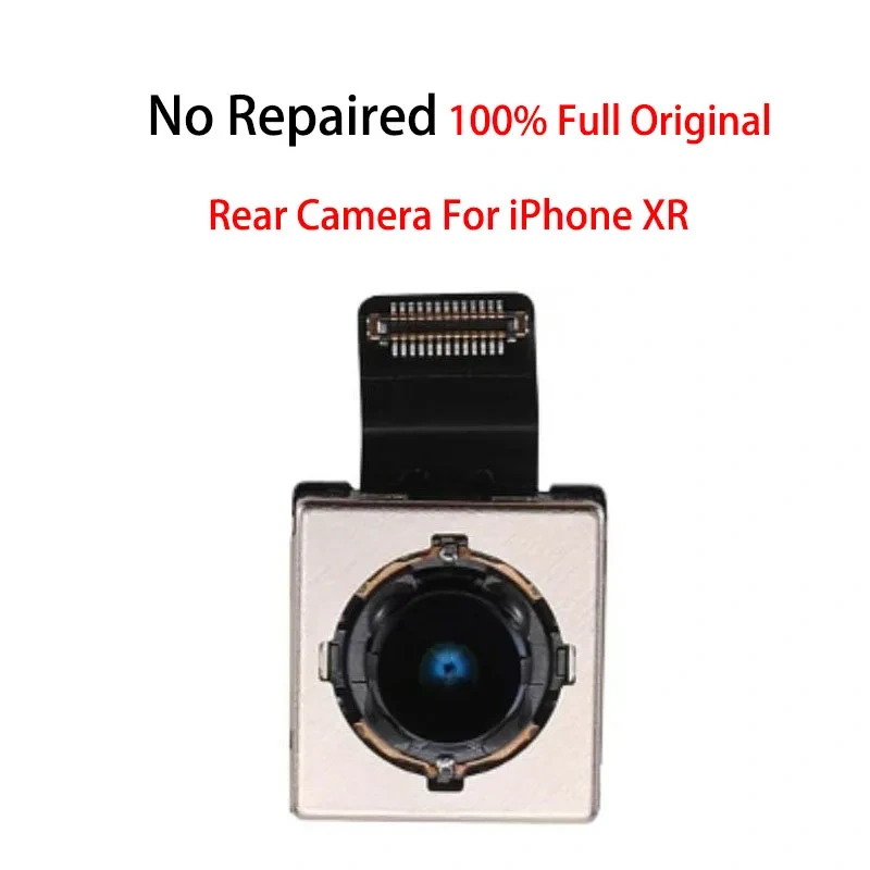 No Repaired Full Original Test Back Rear Main Camera Flash Module Sensor Flex Cable For iPhone X XR XS Max
