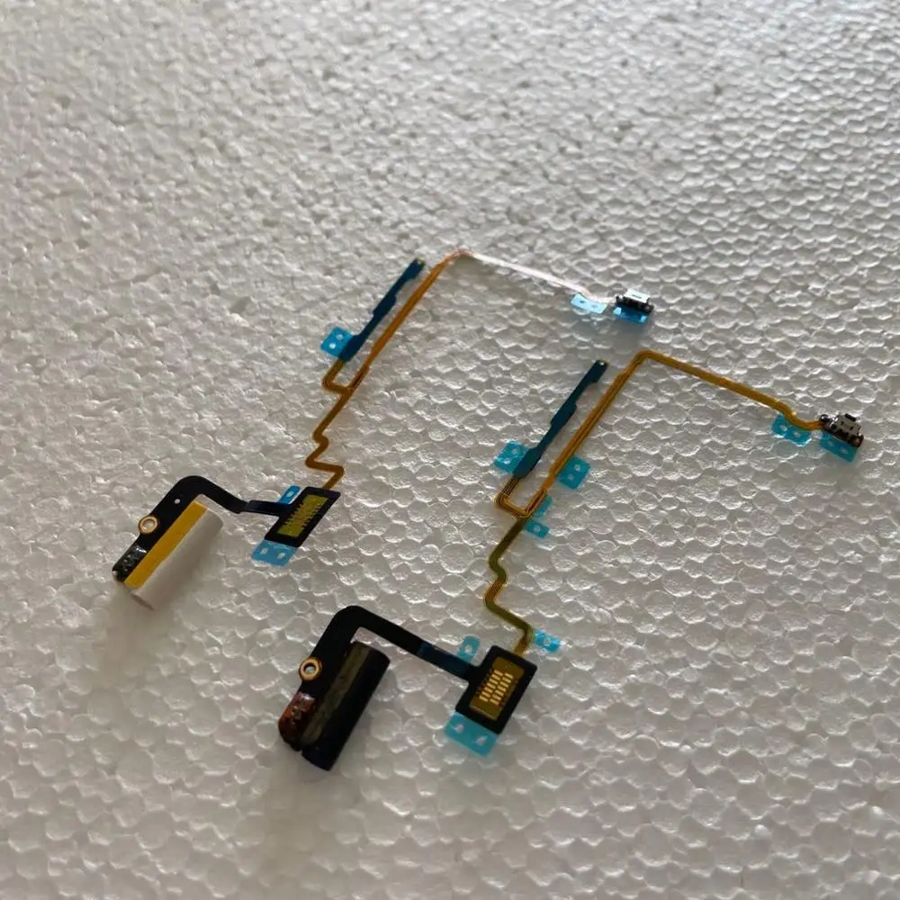 ZONBEMA Original New Power Volumn  Audio Jack Flex Cable For iPod Nano 6 7 6th 7th Gen White Repair Parts Wholesale