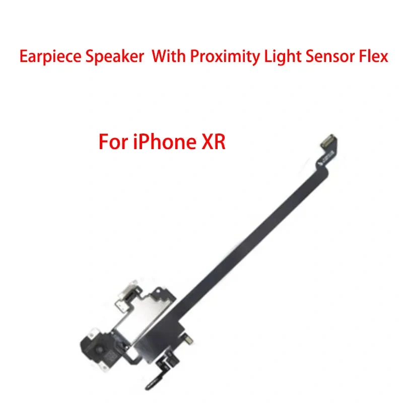 Original For iPhone X XR XS Max Ear Earpiece Proximity Light Sensor Sound Earphone Speaker Flex Cable Assembly