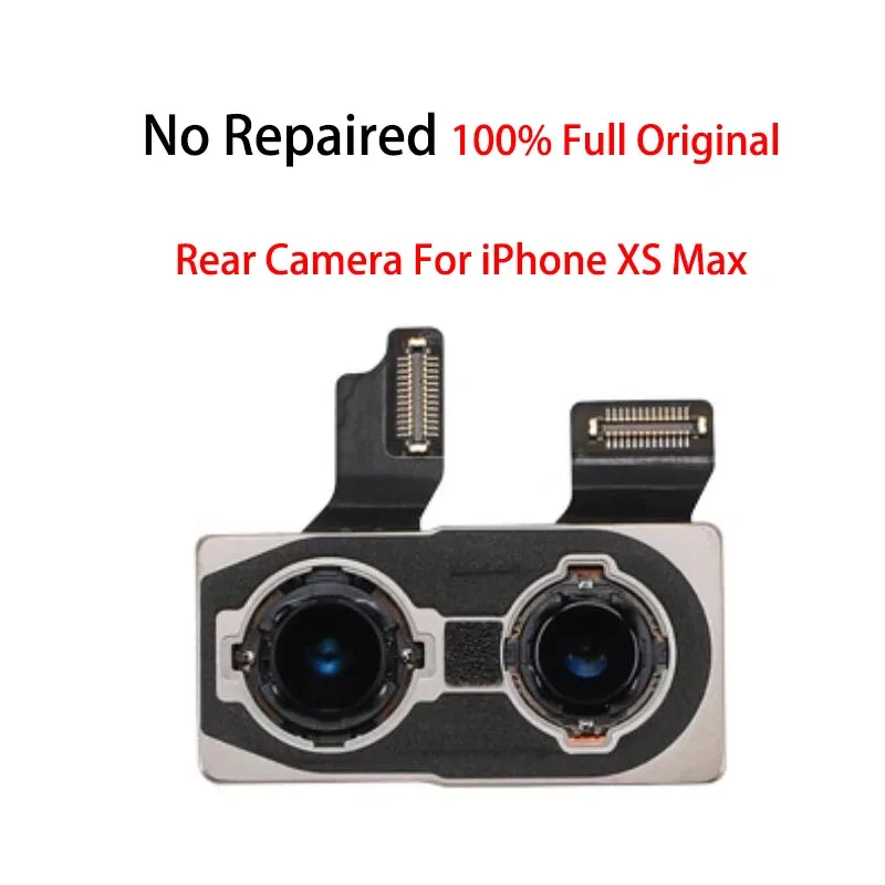 No Repaired Full Original Test Back Rear Main Camera Flash Module Sensor Flex Cable For iPhone X XR XS Max