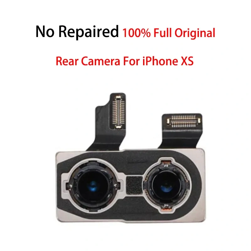 No Repaired Full Original Test Back Rear Main Camera Flash Module Sensor Flex Cable For iPhone X XR XS Max