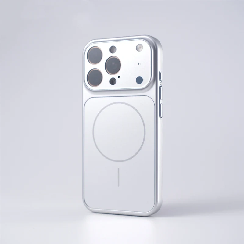 All Inclusive Camera Lens Protection MagSafe Case For iPhone 17Pro Max 17Pro 16 15 14 13 Magnetic Wireless Charge Matte PC Cover