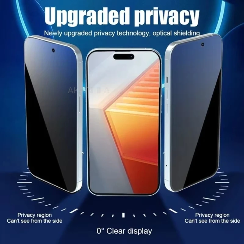 Oleophobic Coating Dust free Installation Anti Spy Screen Protector For Xiaomi Redmi Note 13 Pro 5G 12 11 10 9 8 7 9s 11s 10s
