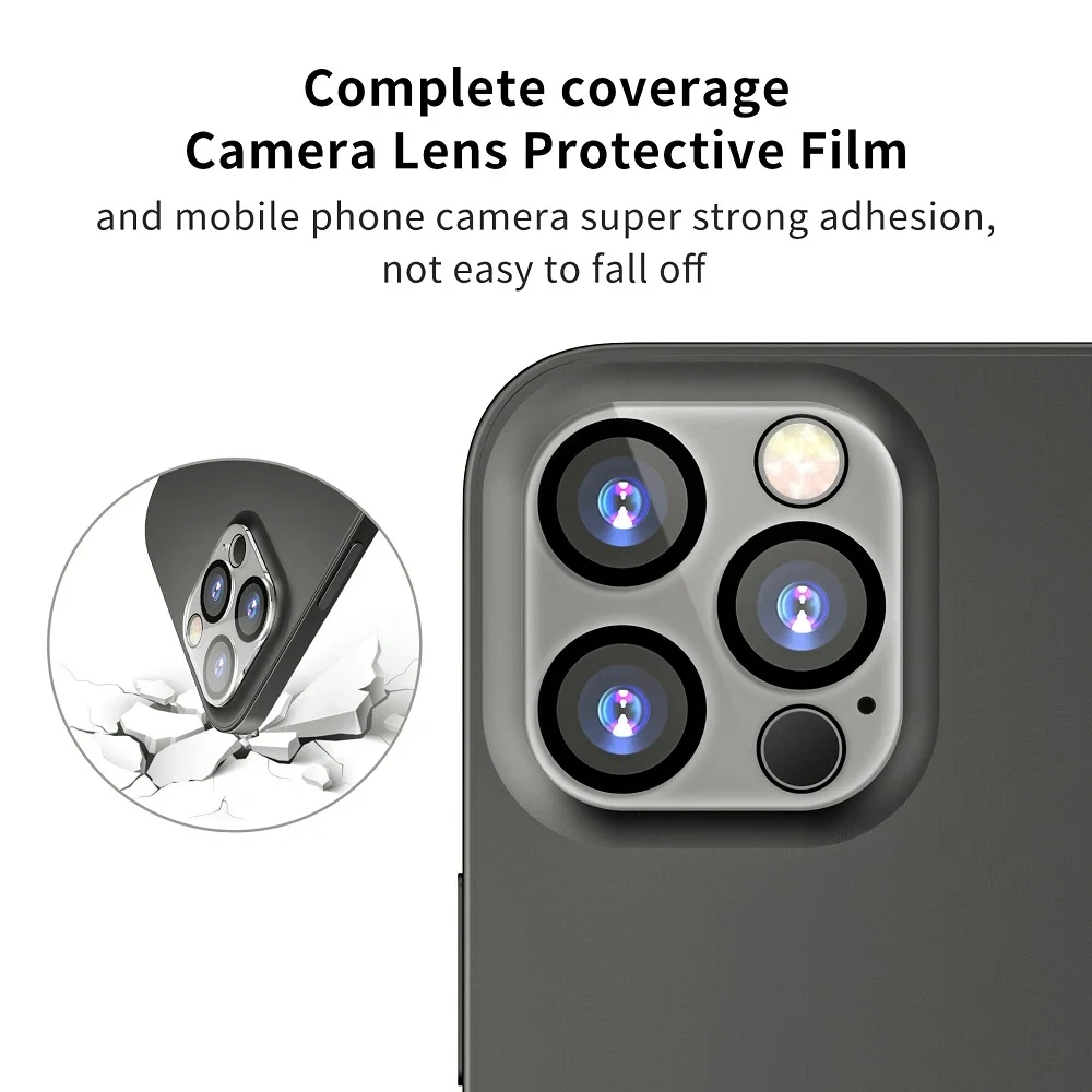 3pcs Camera Lens Protector For iPhone 16 Pro Max  Glass iPhone 15 17 Air 14 11 12 13 14 Plus 13 Mini Lens Screen Protectors