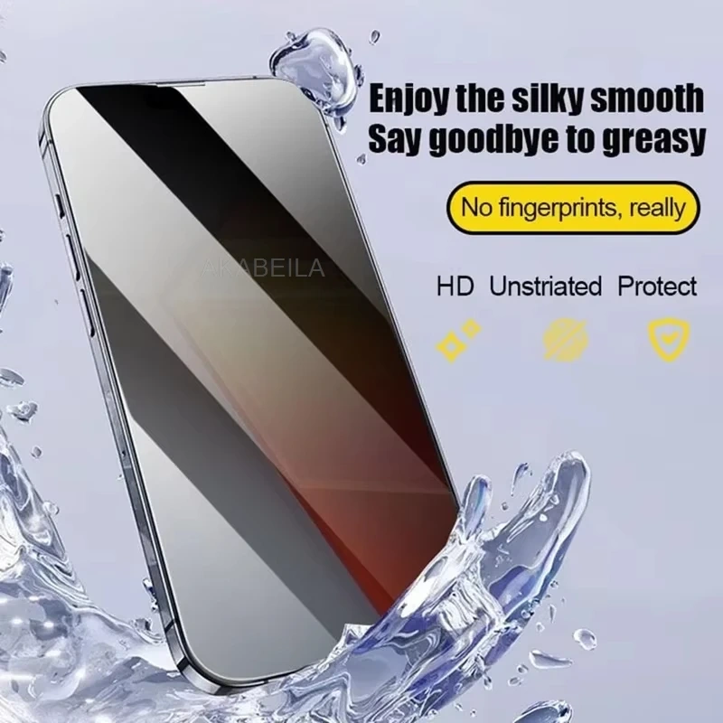 Oleophobic Coating Dust free Installation Anti Spy Screen Protector For Xiaomi Redmi Note 13 Pro 5G 12 11 10 9 8 7 9s 11s 10s