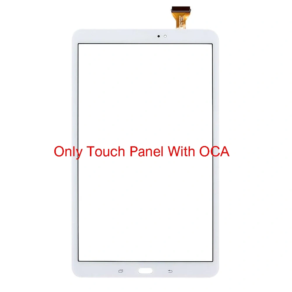 AAA For Samsung Galaxy Tab A 10.1'' T580 T585 SM-T580 SM-T585 Touch Screen + OCA LCD Front Glass Panel Replacement parts