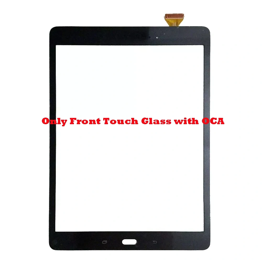 For Samsung Galaxy Tab A 9.7 SM-T550 SM-T555 SM-T551 T550 T551 T555 Touch Screen + OCA LCD Front Glass Panel Replacement parts