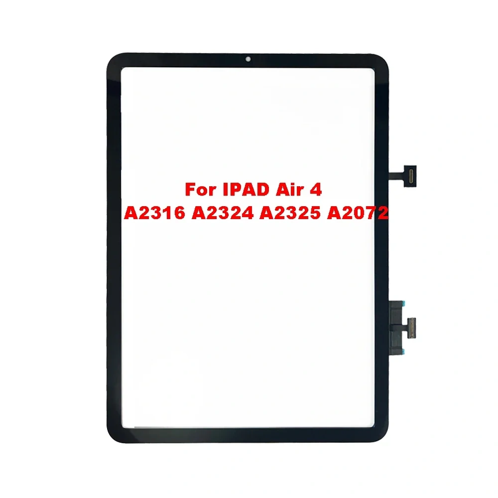 For iPad Air2 Air3 Air4 Air5 For Air 2 3 4 5 A1567 A2152 A2324 A2072 Touch Screen Panel Digitizer Front Glass Replacement Parts