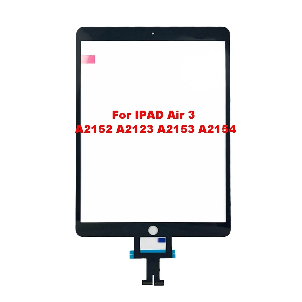 For iPad Air2 Air3 Air4 Air5 For Air 2 3 4 5 A1567 A2152 A2324 A2072 Touch Screen Panel Digitizer Front Glass Replacement Parts