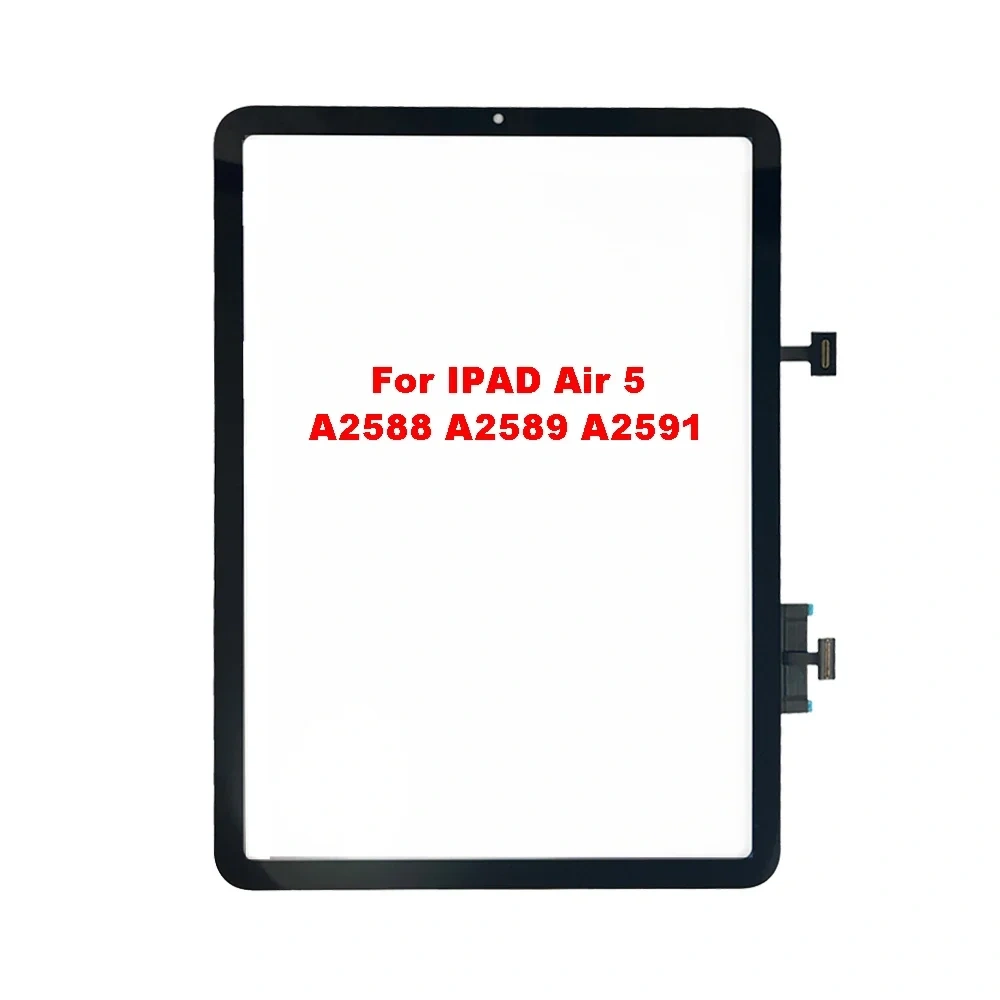 For iPad Air2 Air3 Air4 Air5 For Air 2 3 4 5 A1567 A2152 A2324 A2072 Touch Screen Panel Digitizer Front Glass Replacement Parts