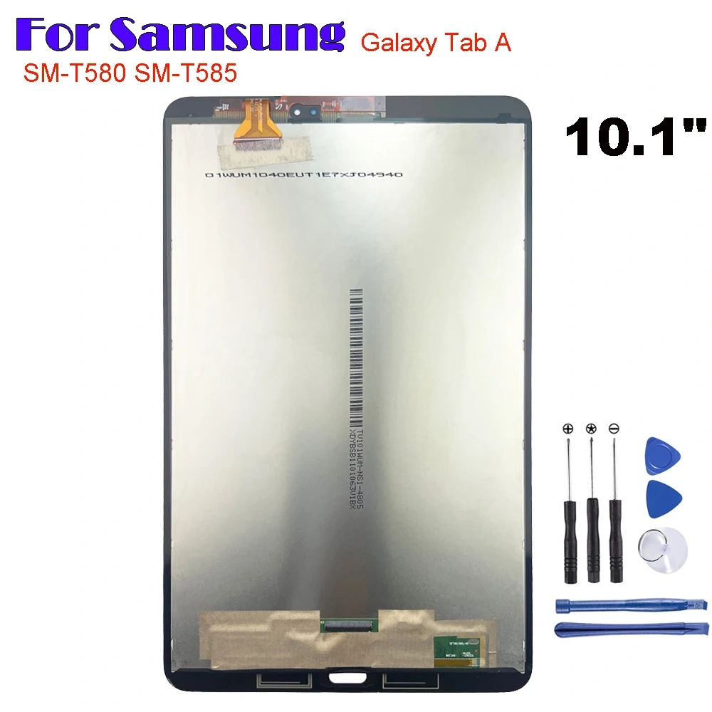 New For Samsung Galaxy Tab A 10.1'' SM-T580 SM-T585 T580 T585 LCD Display Touch Screen Digitizer Glass Assembly Repair Parts
