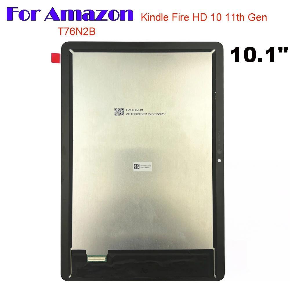 NEW For Amazon Kindle Fire HD 10 HD10 11th Gen 2021 10.1" T76N2B T76N2P LCD Display Touch Screen Digitizer Glass Assembly Repair
