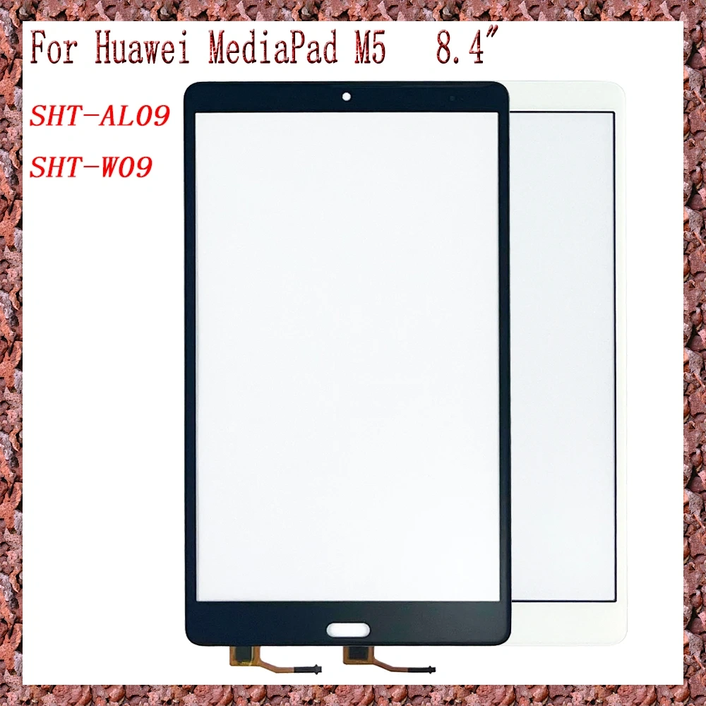AAA For Huawei MediaPad M5 8.4" SHT-AL09 SHT-W09 Touch Screen + OCA LCD Front Glass Panel Replacement