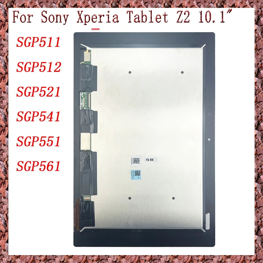 AAA For Sony Xperia Tablet Z2 SGP511 SGP512 SGP521 SGP541 SGP551 SGP561 LCD Display Touch Screen Digitizer Glass Assembly Repair