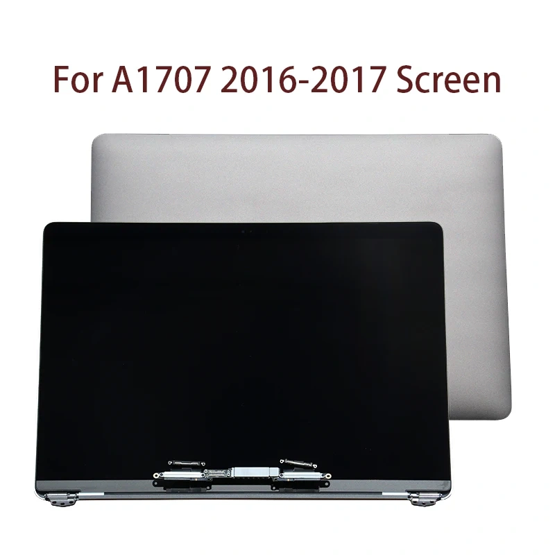 Laptop Silver Space Gray Grey A1707 LCD Screen Display Assembly for Macbook Pro 15"  A1707 Full LCD 2016 2017 Year Replacement