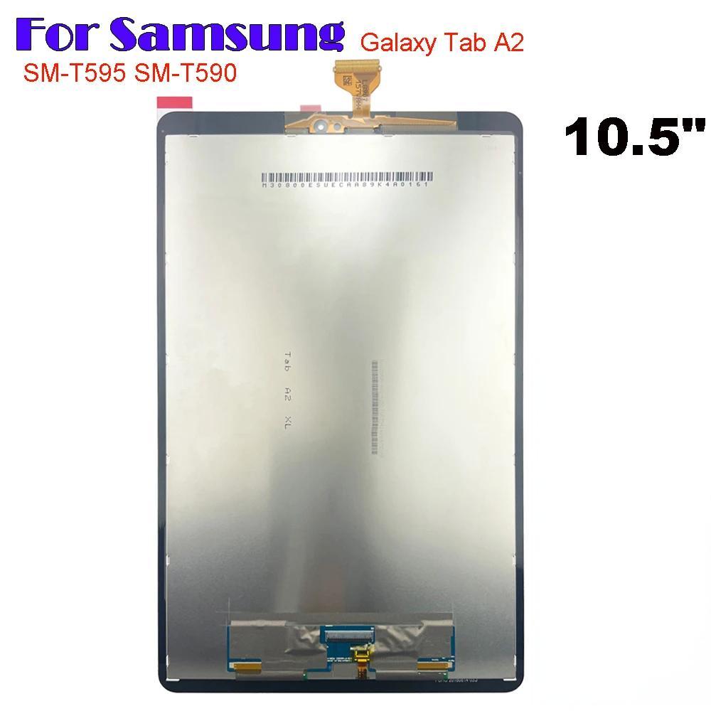 Ori For Samsung Galaxy Tab A2 SM-T595 SM-T590 T590 T595 2018 10.5" LCD Display Touch Screen Digitizer Glass Assembly Repair