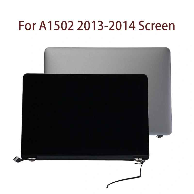 A1502 New LCD 13.3 Inch Laptop for Macbook Pro Retina LCD Screen Display Replacement  2013-2014 Silver Emc 2678 2875