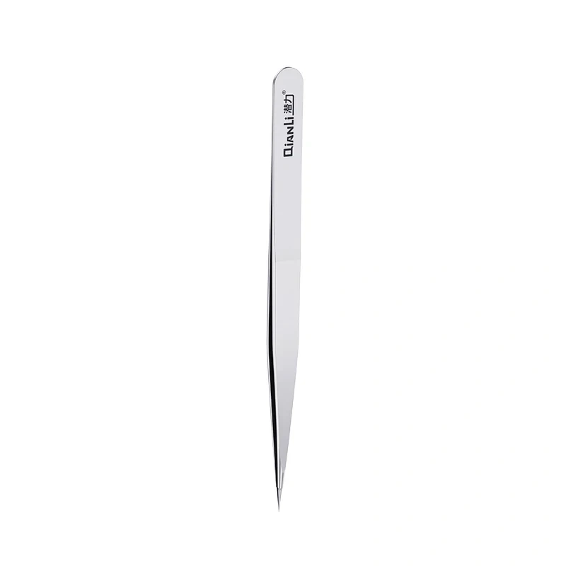 Qianli iNeezy Tweezers Hand Polished Stainless Steel BGA Jumper Repair Tools Non-Magnetic Micro Soldering Forceps