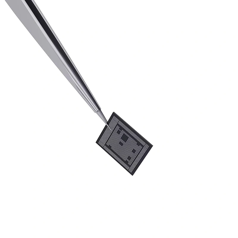 Qianli iNeezy Tweezers Hand Polished Stainless Steel BGA Jumper Repair Tools Non-Magnetic Micro Soldering Forceps