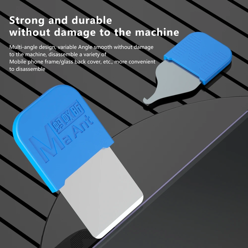 MaAnt MY-118 6pcs Ultra Thin Metal Steel Opening Tool Mobile Phone Battery Removal Disassembly LCD Screen Opening Pry Tools