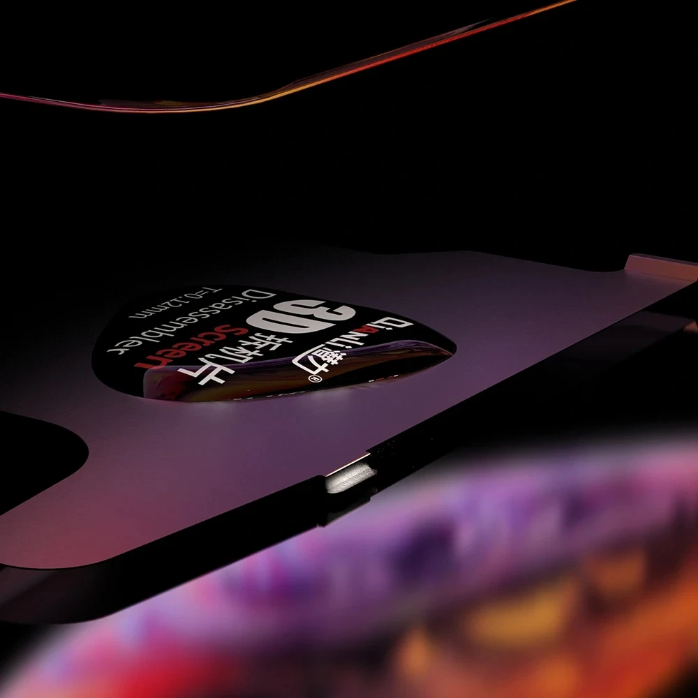 Qianli 3D 0.12MM Stainless Steel Ultra-thin Disassembly Blade Used for Mobile Phone Repair Screen Separation Pry Blade Tool