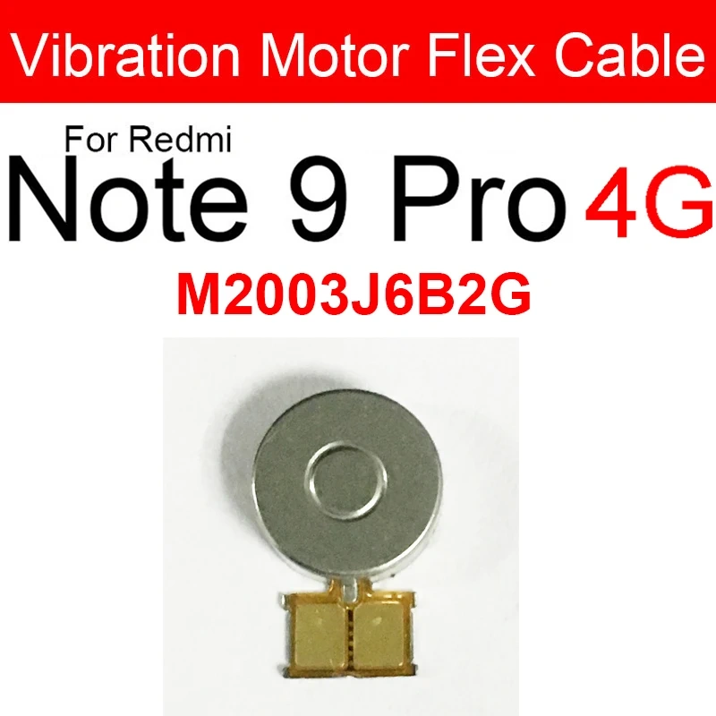 For Xiaomi Redmi Note 9 9T 9S 10T 10 Pro Max 4G 5G Motor Vibrator Module Vibration Repair Parts For Redmi 9 9A 9T 9C