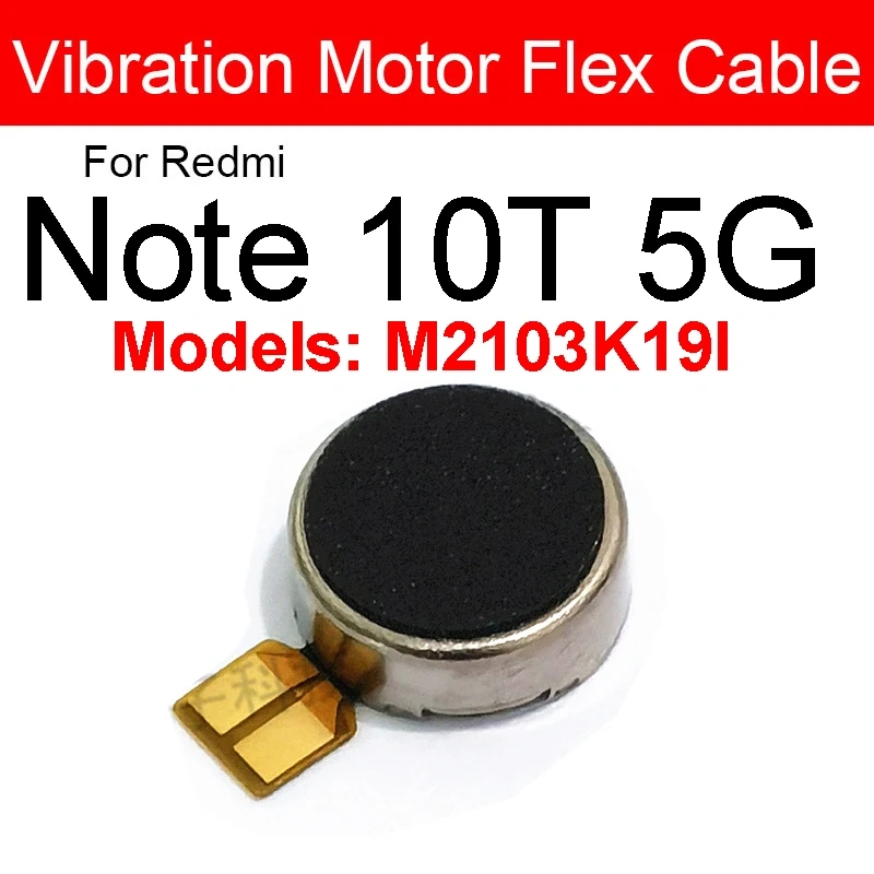 For Xiaomi Redmi Note 9 9T 9S 10T 10 Pro Max 4G 5G Motor Vibrator Module Vibration Repair Parts For Redmi 9 9A 9T 9C