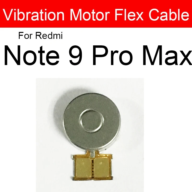 For Xiaomi Redmi Note 9 9T 9S 10T 10 Pro Max 4G 5G Motor Vibrator Module Vibration Repair Parts For Redmi 9 9A 9T 9C