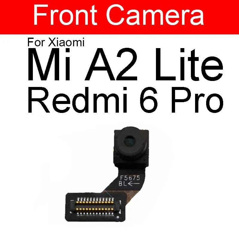 For Xiaomi Mi A1 A2 Lite A3 5X 6X Back Main Camera For Redmi6Pro CC9e Flex Cable Phone Small Front And Rear Camera Repair Parts
