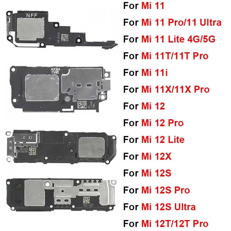 Louder Speaker Buzzer Ringer For Xiaomi Mi 11 11T 11i 11X 12 12X 12S Pro Ultra Lite 4G 5G LoudSpeaker Buzzer Flex Cable