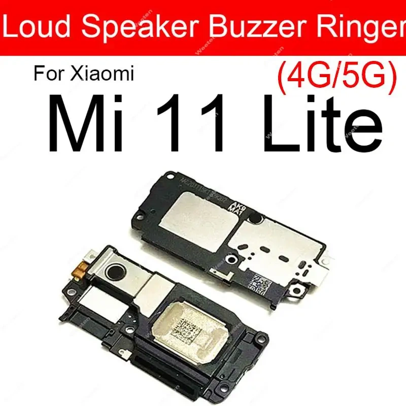Louder Speaker Buzzer Ringer For Xiaomi Mi 11 11T 11i 11X 12 12X 12S Pro Ultra Lite 4G 5G LoudSpeaker Buzzer Flex Cable