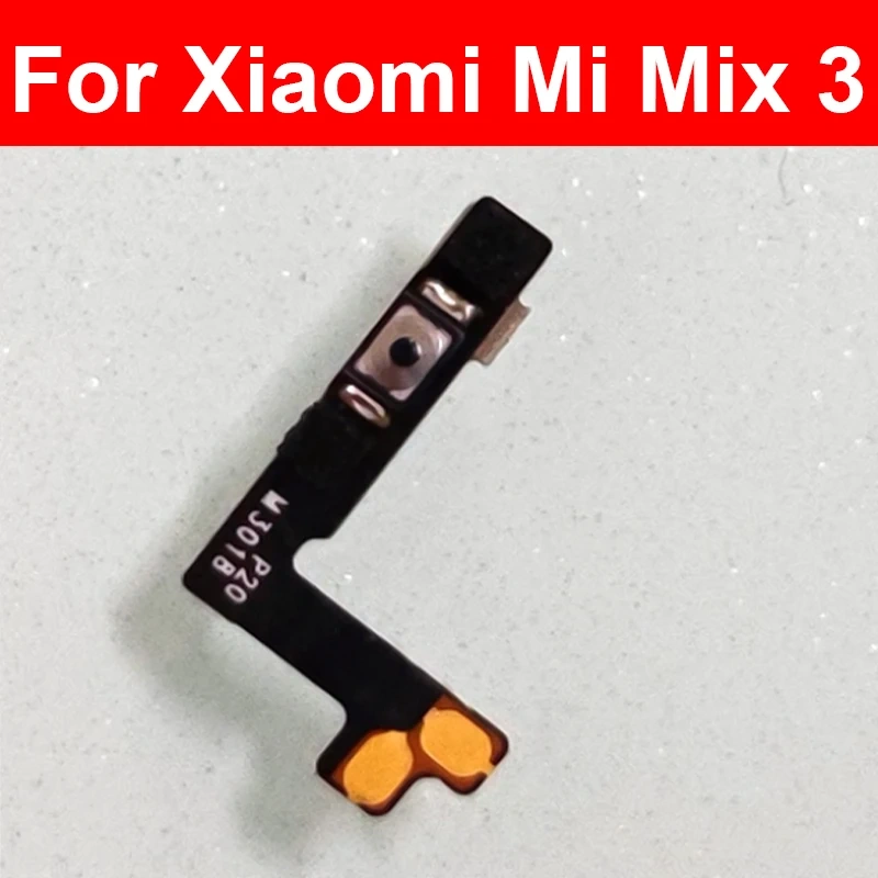 Power Volume Buckle Button Bracket For Xiaomi Mi Mix 2 Mix 2S Mix 3 Power Volume External Clip Side Key Bolt Bracket Parts