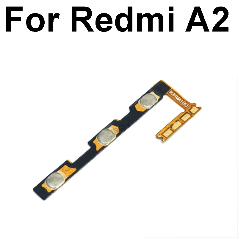 For Xiaomi Redmi A1 A1+ Plus A2+ A3x A3 Pro A4 A5 4G 5G  Power Volume Side Button Flex Cable Ribbon