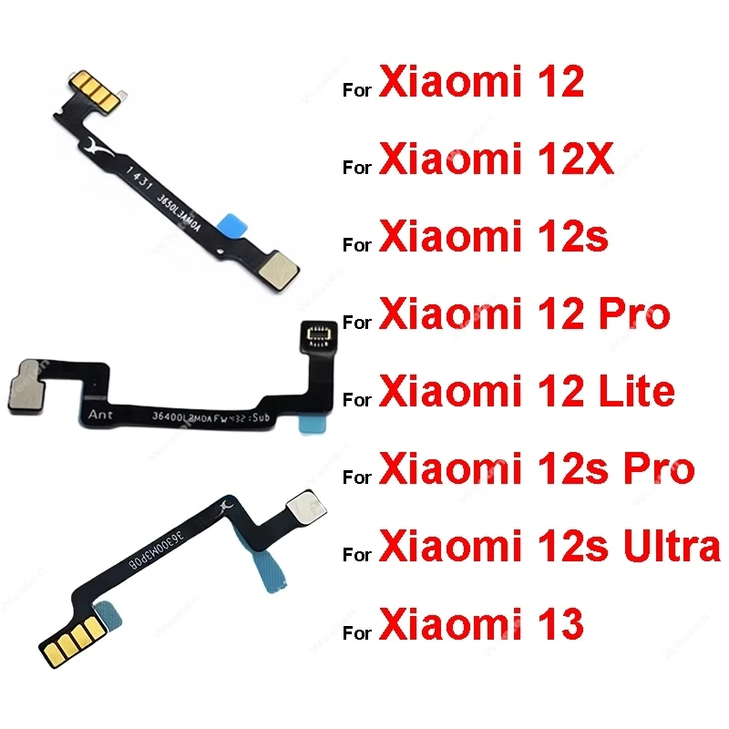 Signal Antenna Contactor Flex Cable For Xiaomi 12 12X 12s 12 Pro 12 Lite 12s Ultra 13 Wifi Signal Board Contactor Parts