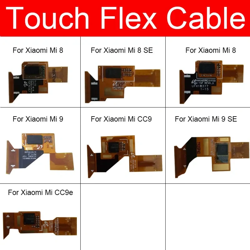 For Xiaomi Mi 8se 9se CC9e 8 9 Se CC CC9 9e Exploresor Touch Flex Ribbon Touch Sensor Flex Cable Replacement Repair Parts
